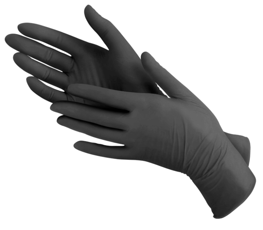 Nitrile Powder Free Finger 6 Mil / Palm 6 Mil Comfort Rubber Gloves